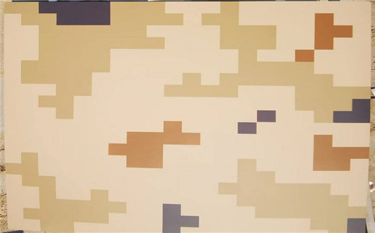 宝鸡荒漠迷彩漆喷涂